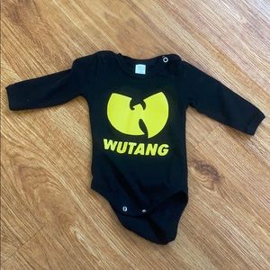 WUTANG 💛 Newborn Onesie